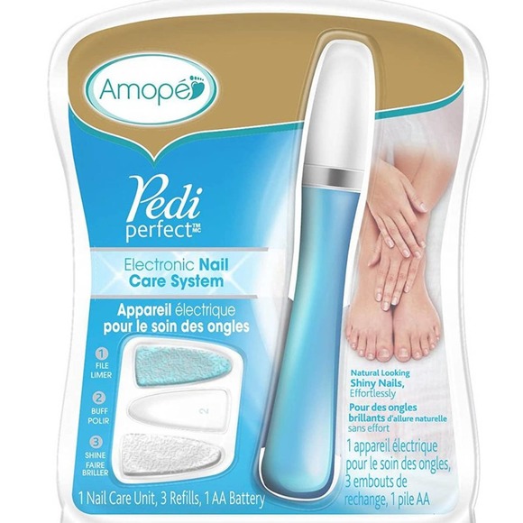 Amope Pedi Perfect Battery Operated Electronic Nail File, 1 Ct - Picture 1 of 8